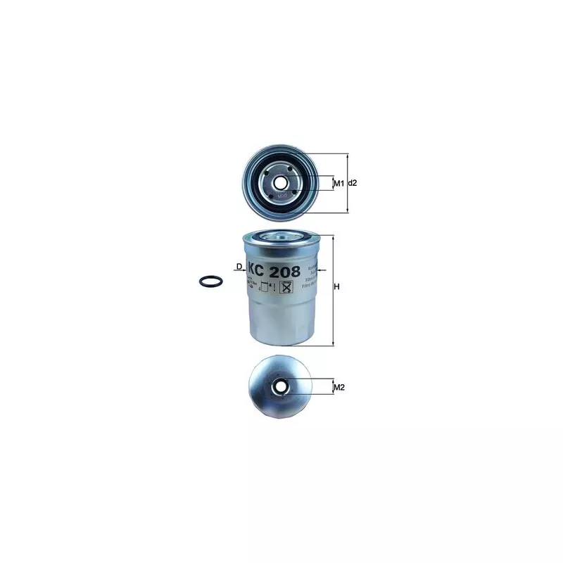 Filtre à carburant KNECHT KC 208