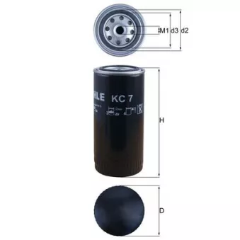 Filtre à carburant KNECHT