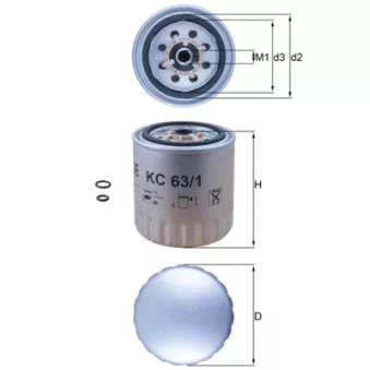 Filtre à carburant KNECHT