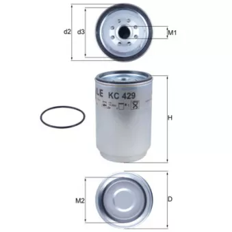Filtre à carburant KNECHT