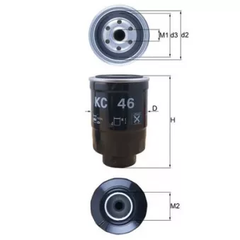 Filtre à carburant KNECHT