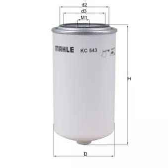 Filtre à carburant KNECHT KC 543