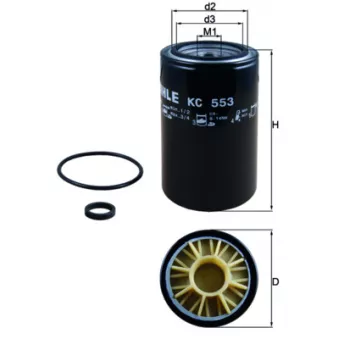 Filtre à carburant KNECHT