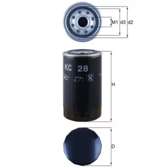 Filtre à carburant KNECHT