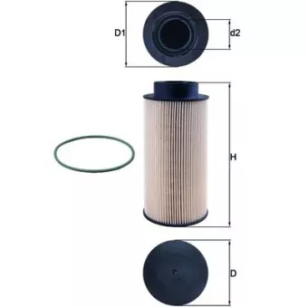 Filtre à carburant KNECHT KX 182D