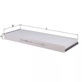 Filtre, air de l'habitacle KNECHT