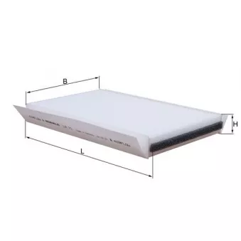 Filtre, air de l'habitacle KNECHT LA 71