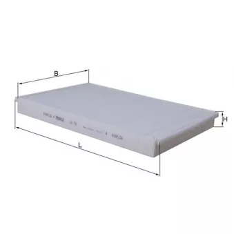 Filtre, air de l'habitacle KNECHT