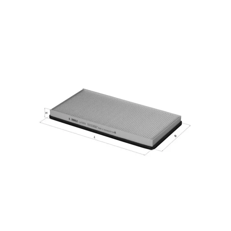 Filtre, air de l'habitacle KNECHT LA 353