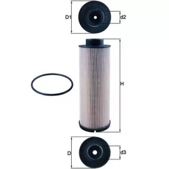 Filtre à carburant KNECHT KX 73/1D