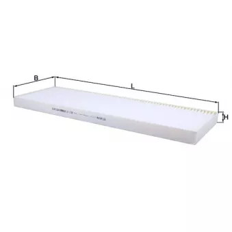 Filtre, air de l'habitacle KNECHT