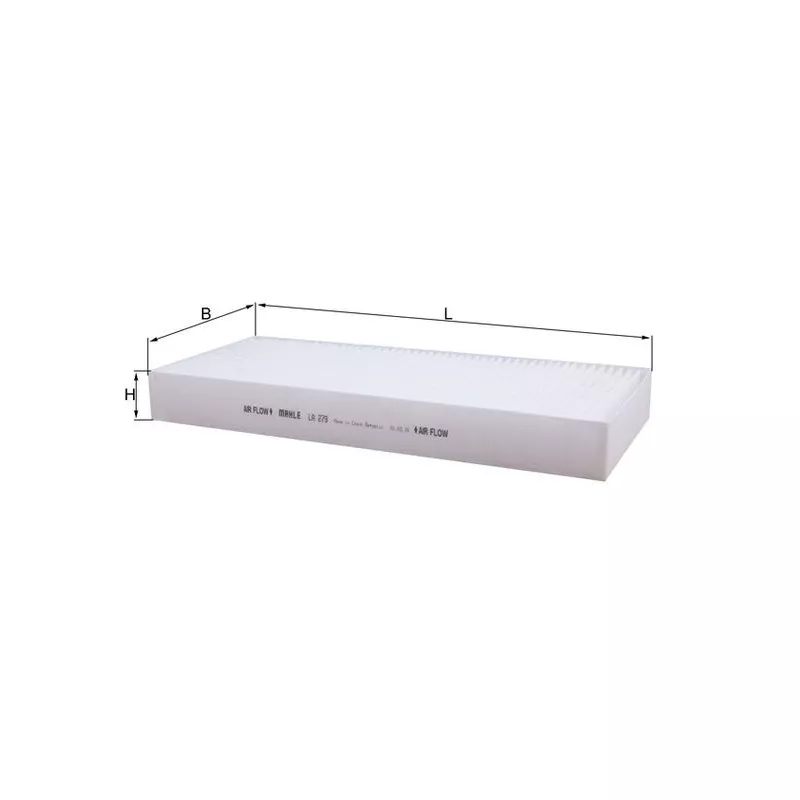 Filtre, air de l'habitacle KNECHT LA 279