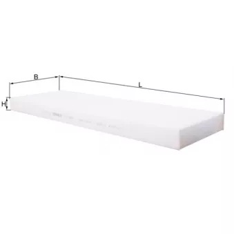 Filtre, air de l'habitacle KNECHT