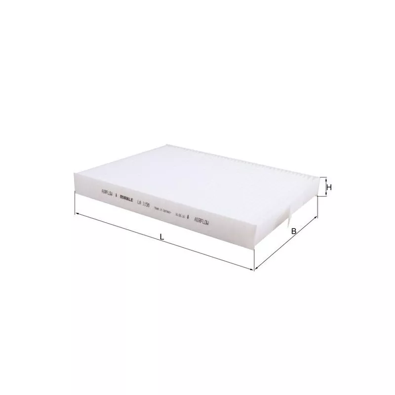 Filtre, air de l'habitacle KNECHT LA 1158