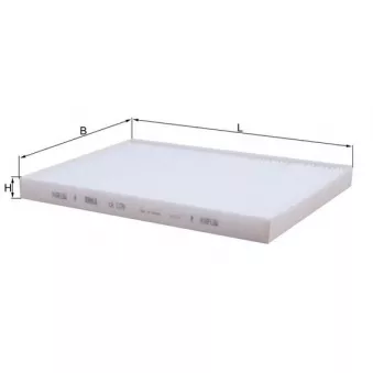 Filtre, air de l'habitacle KNECHT