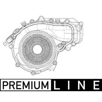 Pompe à eau MAHLE CP 548 000P