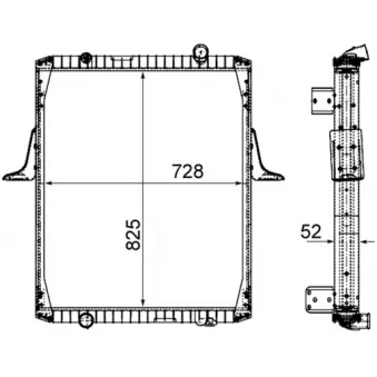 Radiateur, refroidissement du moteur MAHLE