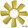Roue du souffleur, refroidissementdu moteur MAHLE CFW 69 000P - Visuel 2