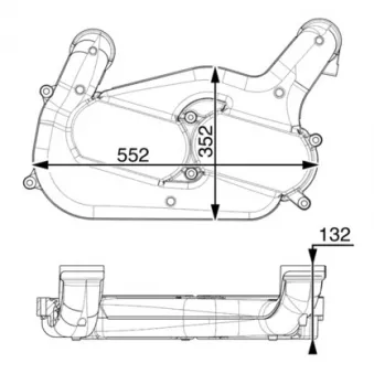Intercooler, échangeur MAHLE CI 251 000P