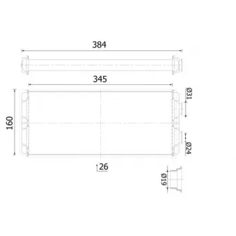 Système de chauffage MAHLE