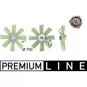 Ventilateur, refroidissement du moteur MAHLE CFF 441 000P