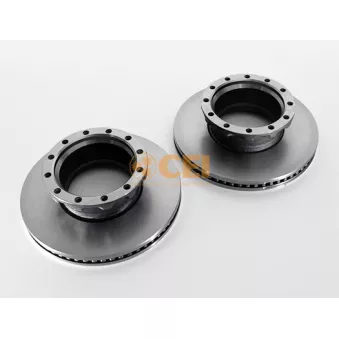 Jeu de 2 disques de frein C.E.I.