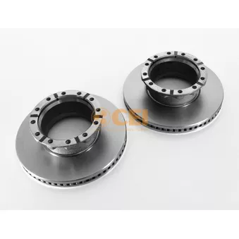 Jeu de 2 disques de frein C.E.I.