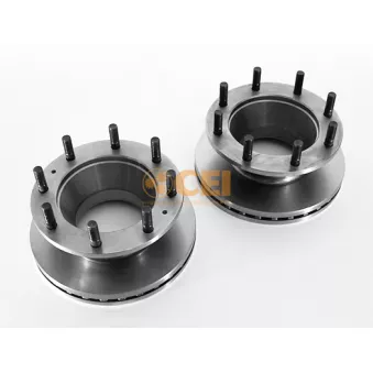 Jeu de 2 disques de frein C.E.I.