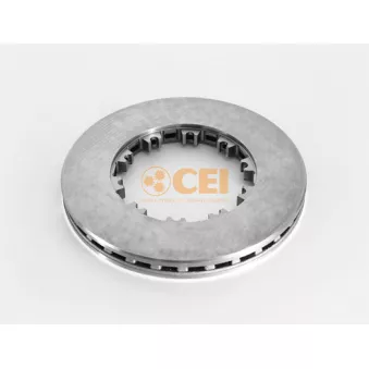 Jeu de 2 disques de frein C.E.I.