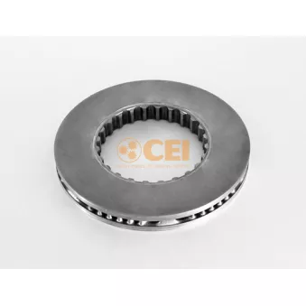 Jeu de 2 disques de frein C.E.I.