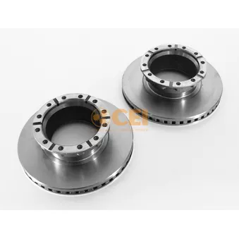 Jeu de 2 disques de frein C.E.I.