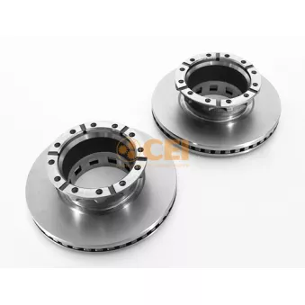 Jeu de 2 disques de frein C.E.I.