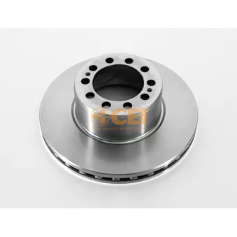 Jeu de 2 disques de frein C.E.I.