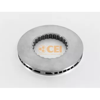 Jeu de 2 disques de frein C.E.I.