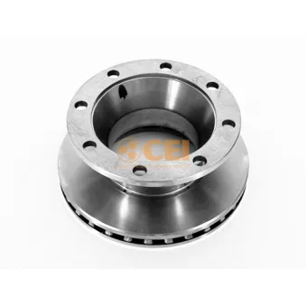 Jeu de 2 disques de frein arrière C.E.I.