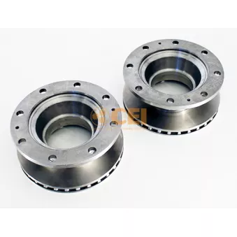 Jeu de 2 disques de frein C.E.I.