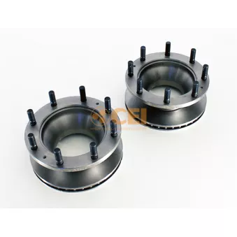 Jeu de 2 disques de frein C.E.I.