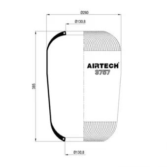 Ressort pneumatique, suspension pneumatique C.E.I.
