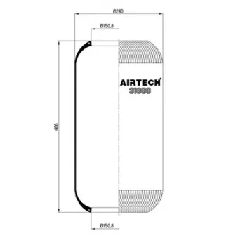 Ressort pneumatique, suspension pneumatique C.E.I.