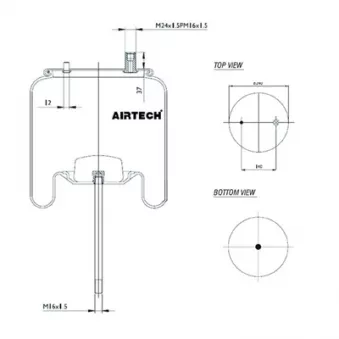 Ressort pneumatique, suspension pneumatique C.E.I.