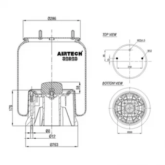 Ressort pneumatique, suspension pneumatique C.E.I.