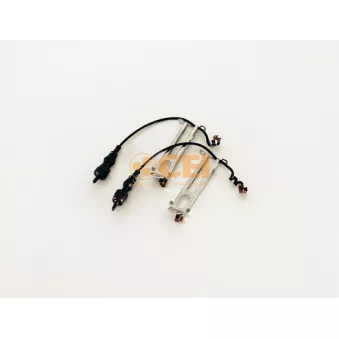 Contact d'avertissement, usure des plaquettes de frein C.E.I.