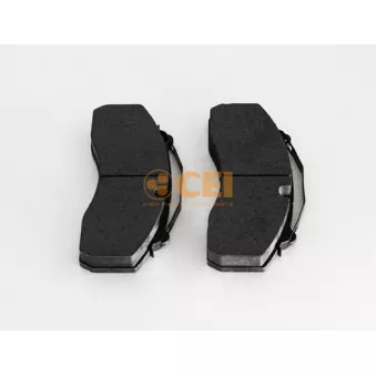 Jeu de 4 plaquettes de frein C.E.I.