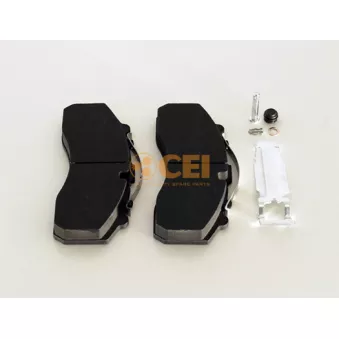 Jeu de 4 plaquettes de frein C.E.I.