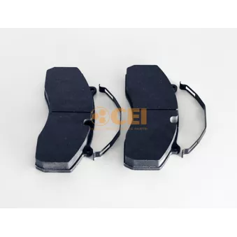 Jeu de 4 plaquettes de frein C.E.I.