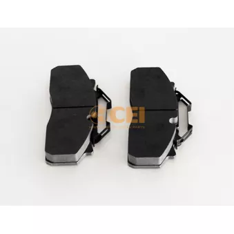 Jeu de 4 plaquettes de frein C.E.I.