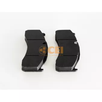 Jeu de 4 plaquettes de frein C.E.I.