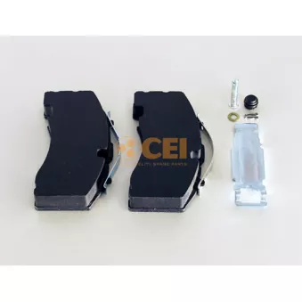 Jeu de 4 plaquettes de frein C.E.I.