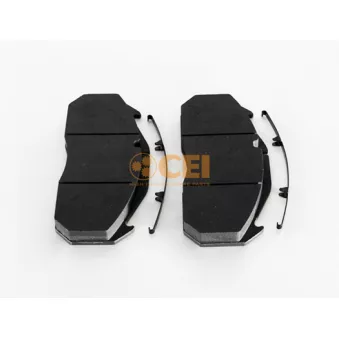 Jeu de 4 plaquettes de frein C.E.I.