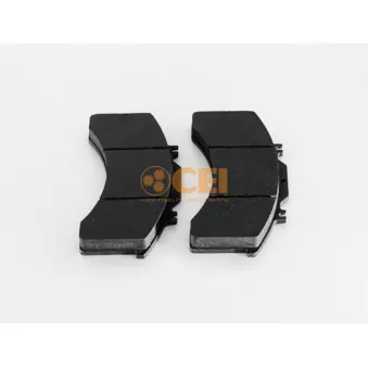 Jeu de 4 plaquettes de frein C.E.I.